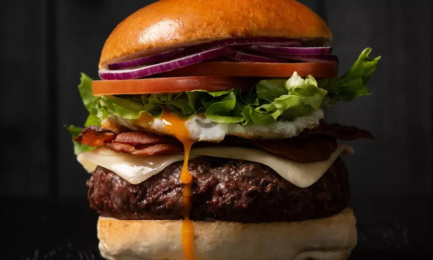 Image 4: Menú Steakburger para 2 o 4 personas con entrante, postre y bebida