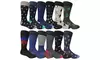 Yacht & Smith 12 Pairs Mens Fashion Designer Dress Socks, Patterned