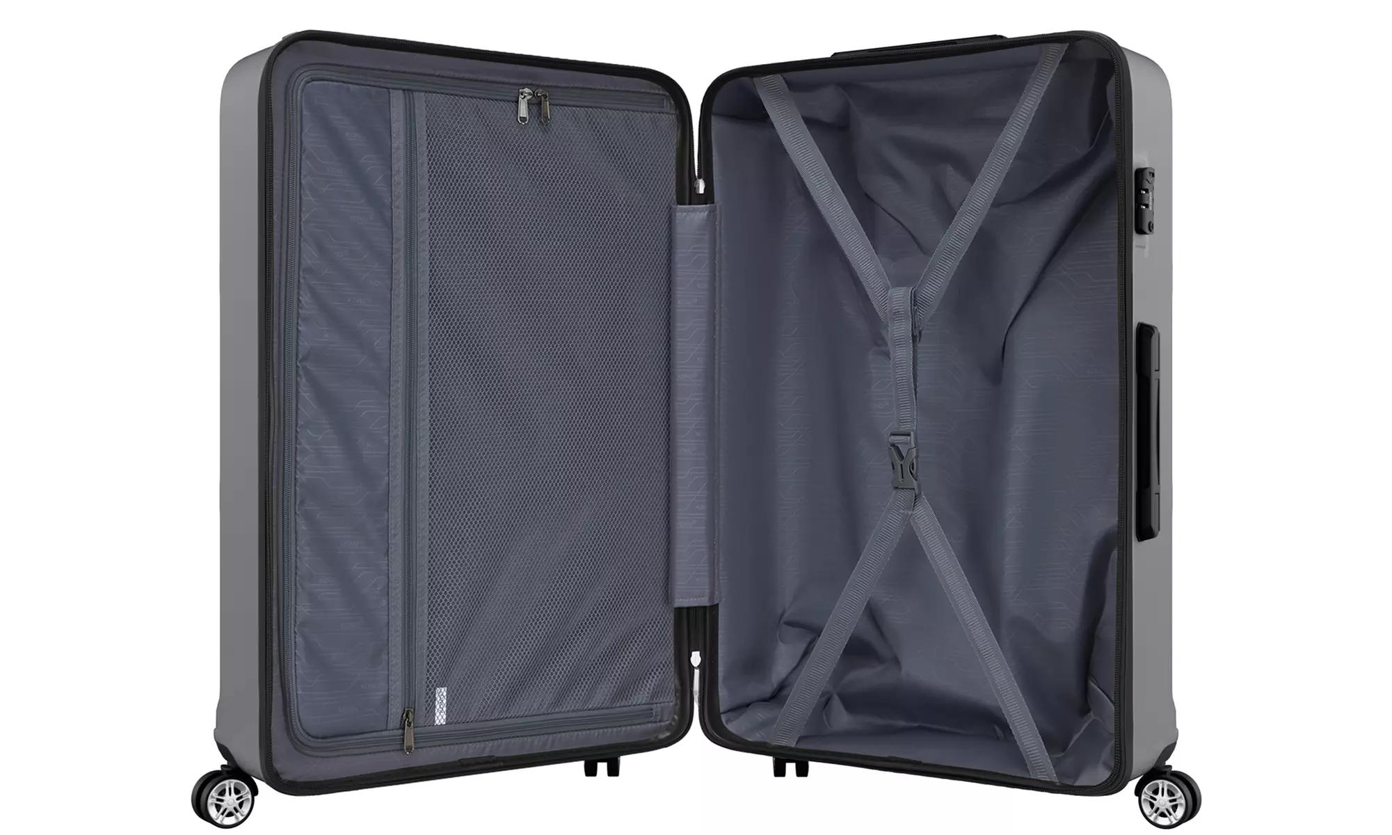 Kono ABS+PC 32 Zoll extra großer Koffer