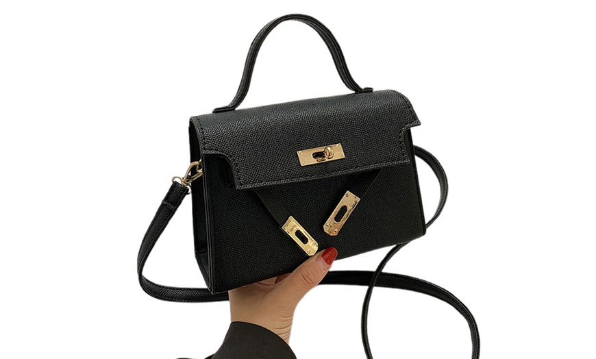 Image 17: Crossbody Satchel Bag
