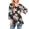 Image 6: A La Tzarina Women's Spring Floral Tunic. Plus Sizes Available.