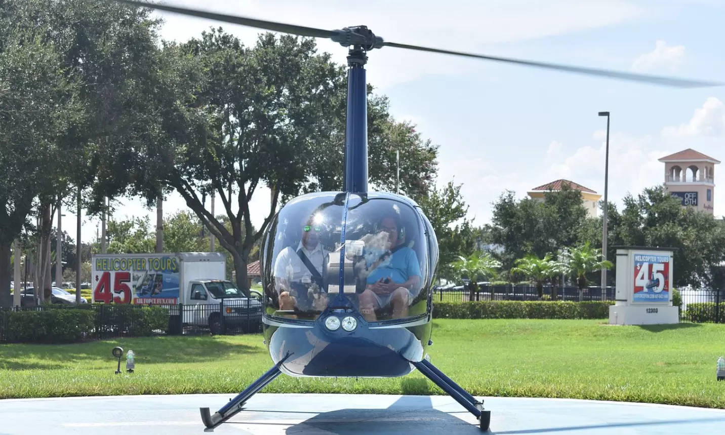 Thrilling Helicopter Tour for Three with Stunning Orlando Views
