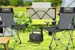Set of Two Outsunny Folding Camping Chairs - Image 7