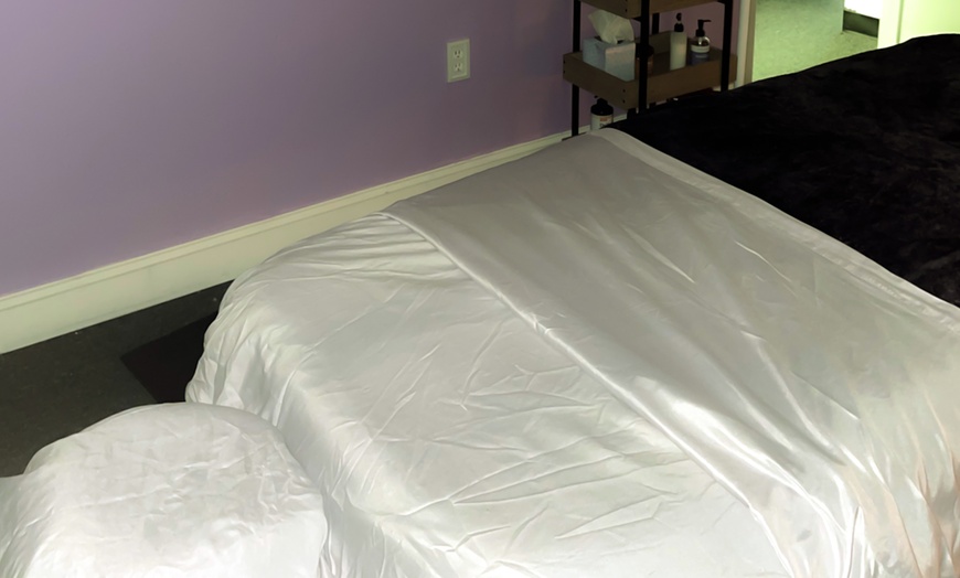 Image 7: Relax w/ 60, or 90-min Hot Stone Massage & Cupping, Hand or Foot Scrub