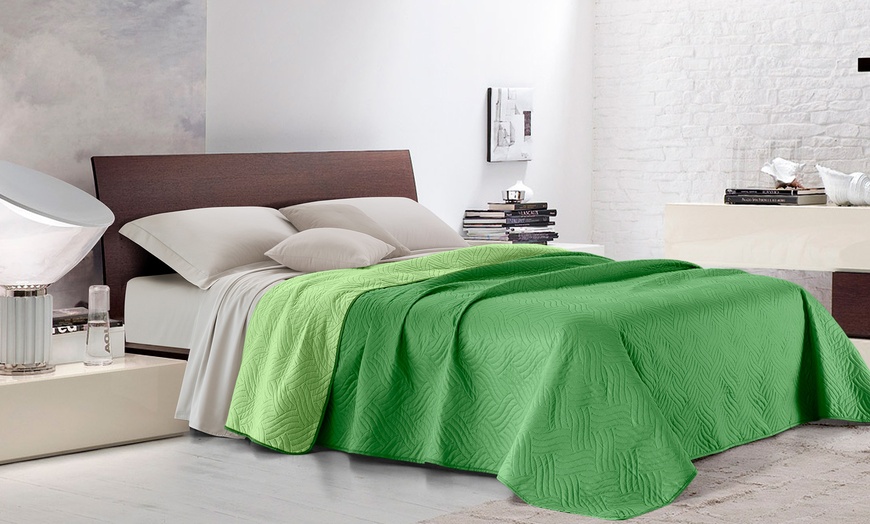 Image 13: Trapuntino primaverile bicolore anallergico e traspirante