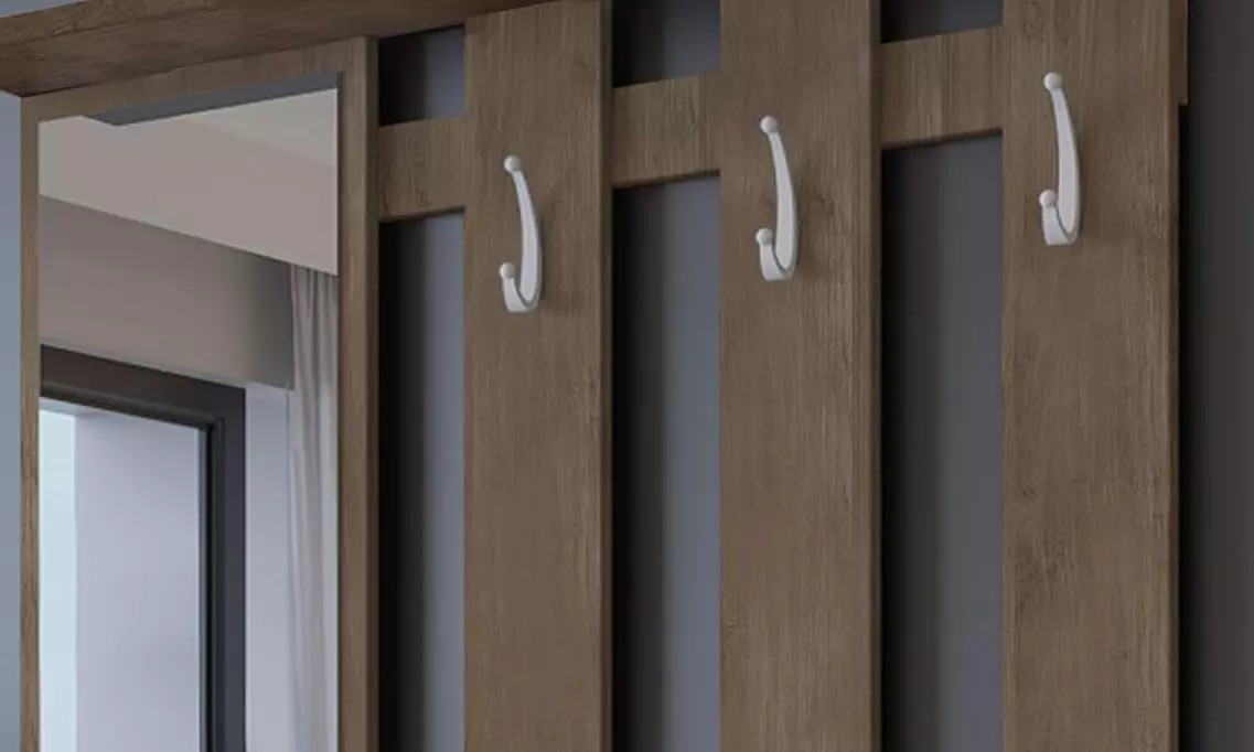 Conjunto de muebles para la entrada