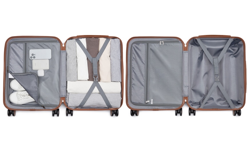 Image 14: Valigia o set di 3 valigie rigide Premium Kono