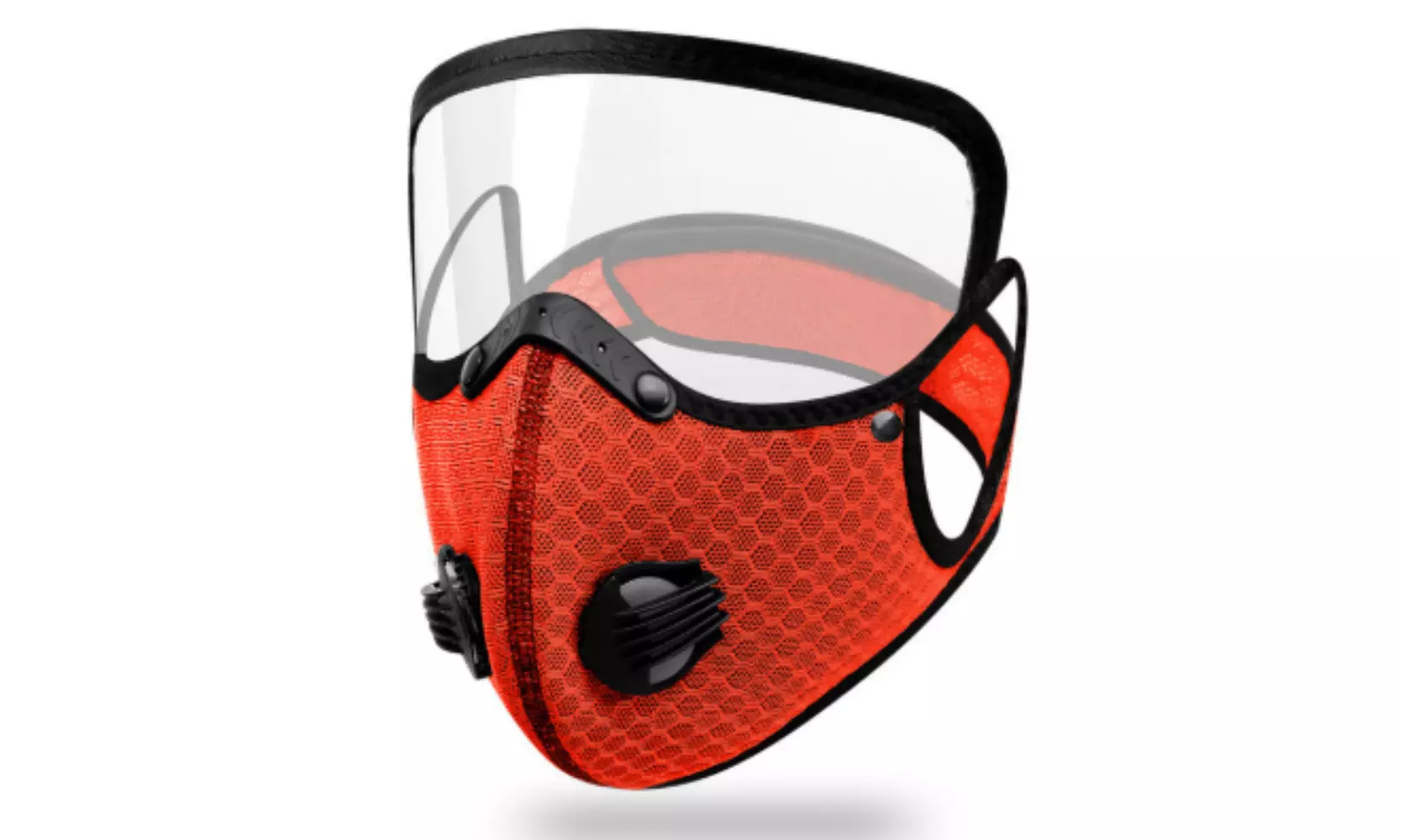 Cycling Mask with Advanced Filtration and Adaptive Fit