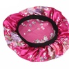 Image 22: Women Satin Night Sleep Cap Hair Bonnet Hat Silk Head Cover Wide Elastic Band