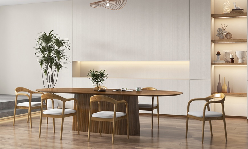 Image 5: Ensemble de 2 fauteuils de table Doosense, collection "Titus"