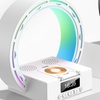 Image 4: 4 In 1 Wireless Charging Bluetooth Speaker - Digital Clock, Phone Holder and Bedside Lamp