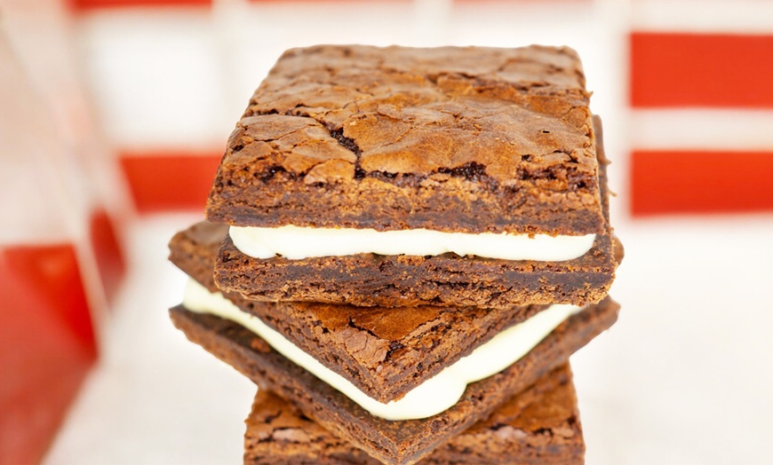 Image 14: Enjoy a Box of 12 Original Gooey or Stuffed Brownies!