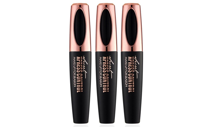 Image 3: One, Two or Three 4D Silk Fibre Lash Mascaras