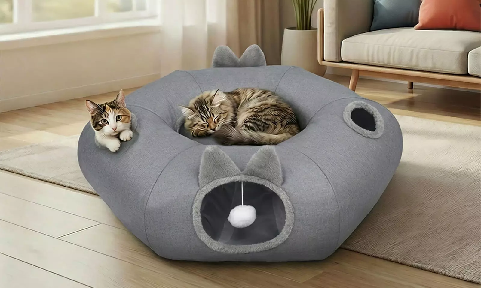 Skylos Multi-Functional Cat Furniture and Play Tunnel Range