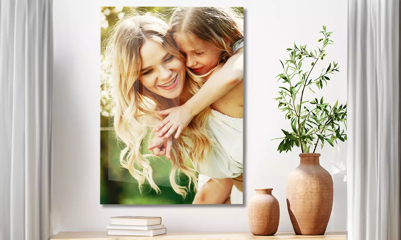 Personalisierbares Foto auf Plexiglas