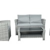Image 3: Wilmslow Four-Seater Rattan Sofa Lounge Set