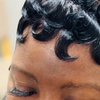 Image 3: Short Style, Silkpress, or Quick Weave Bob