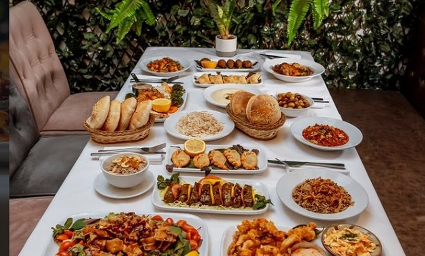 Image 18: 11-Course Lebanese Mezze Tasting Menu with Selected Glass of Wine 