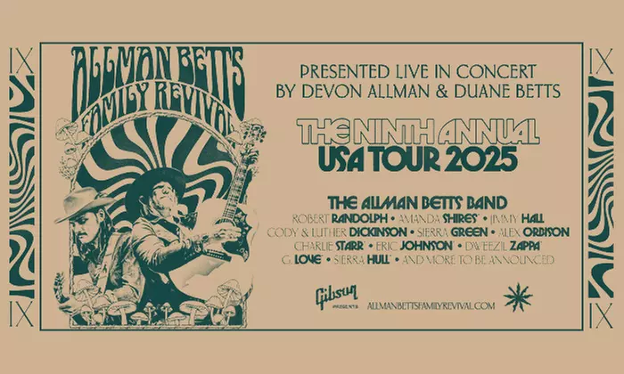 The Allman Betts Family Revival on December 7 at 8 PM - Primary Image