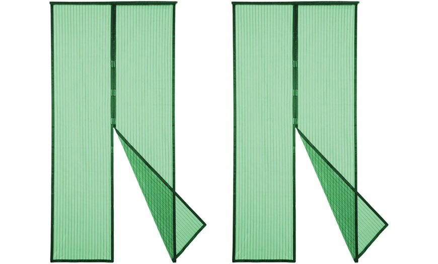 Image 9: Cortina mosquitera con cierre magnético