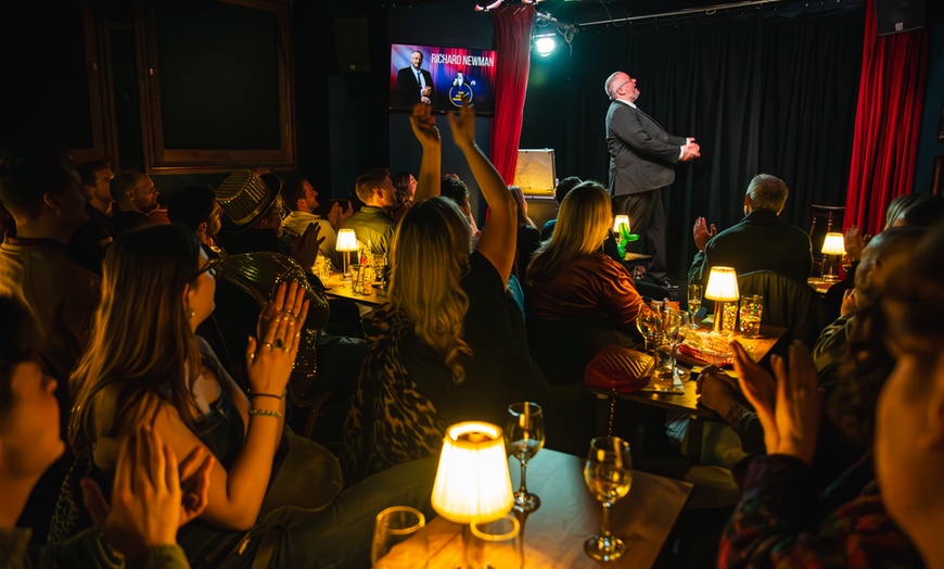 Image 1: Up to 65% Off on Smoke & Mirrors Magic Show, Dinner & Drinks