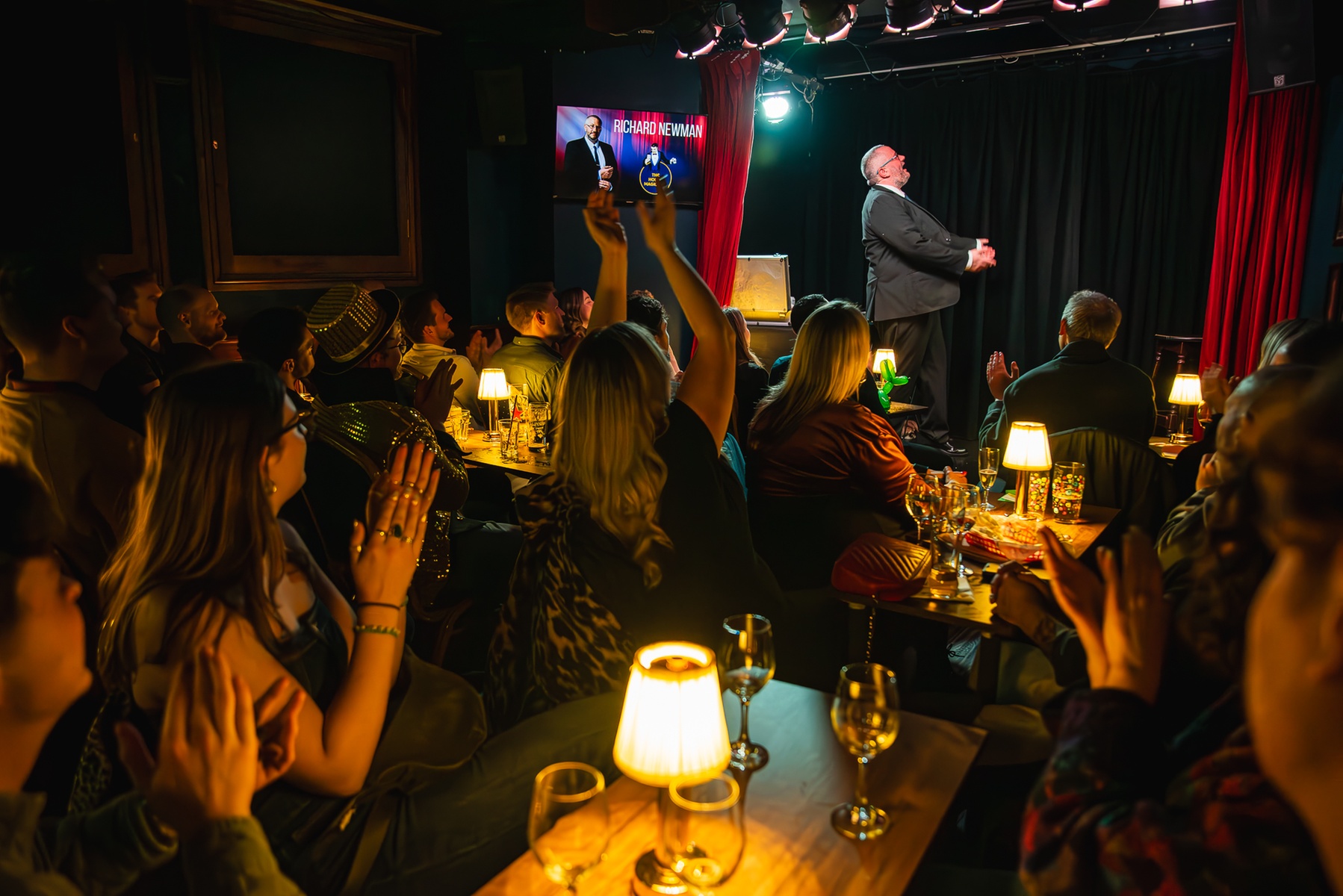 Up to 65% Off on Smoke & Mirrors Magic Show, Dinner & Drinks