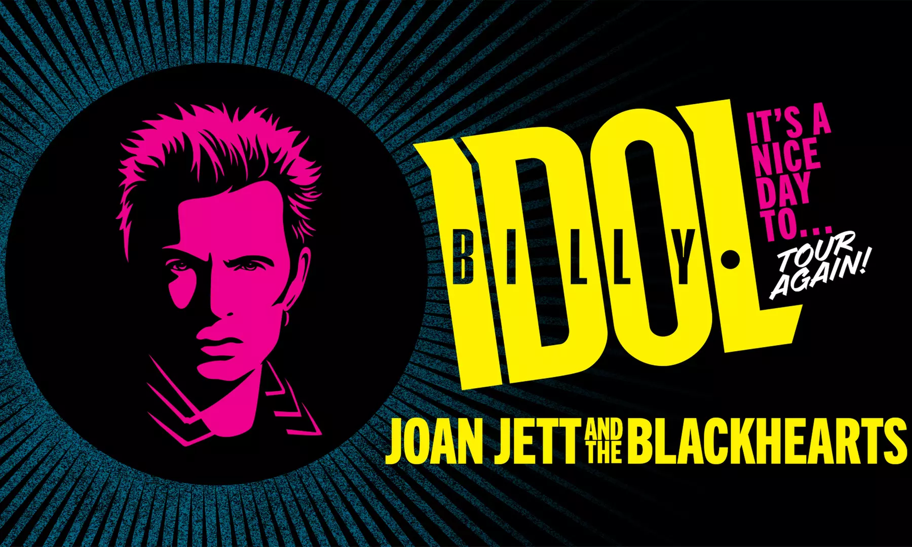 Billy Idol: It's A Nice Day To...Tour Again! on August 20 at 7:30 p.m. - Primary Image