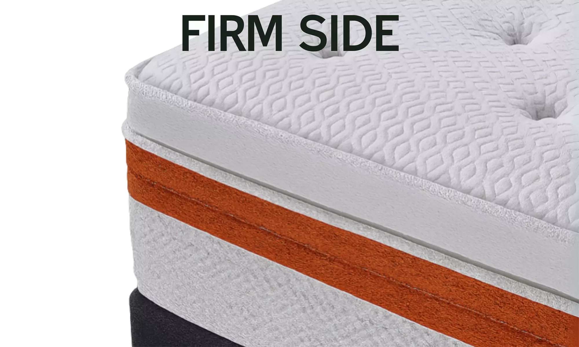 Colchón viscoelástico Biconfort con 2 zonas de confort, de Sampur