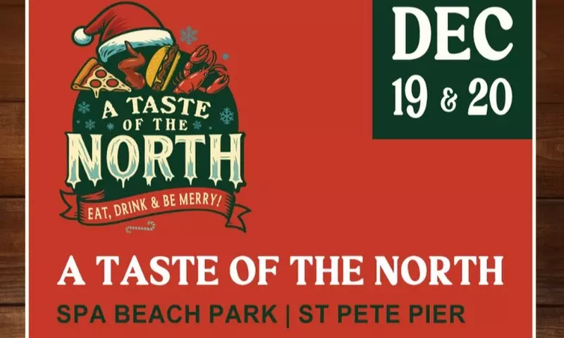 Enjoy a Christmas-Themed Food and Music Festival in Tampa Bay Area