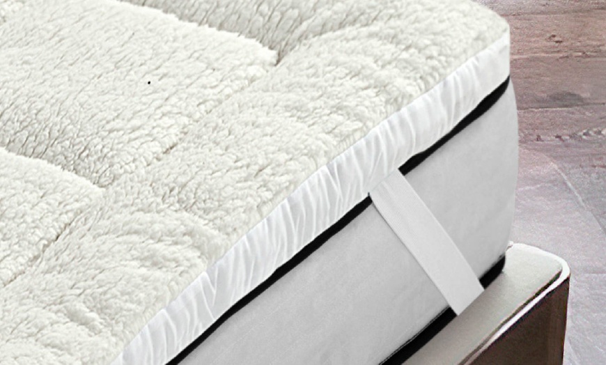 Image 4: Surmatelas double face, épaisseur de 3,5 cm