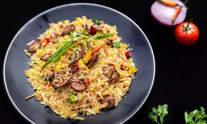 Solo, Duo, Family, or Group Banquet Special: Fried Rice and Drinks