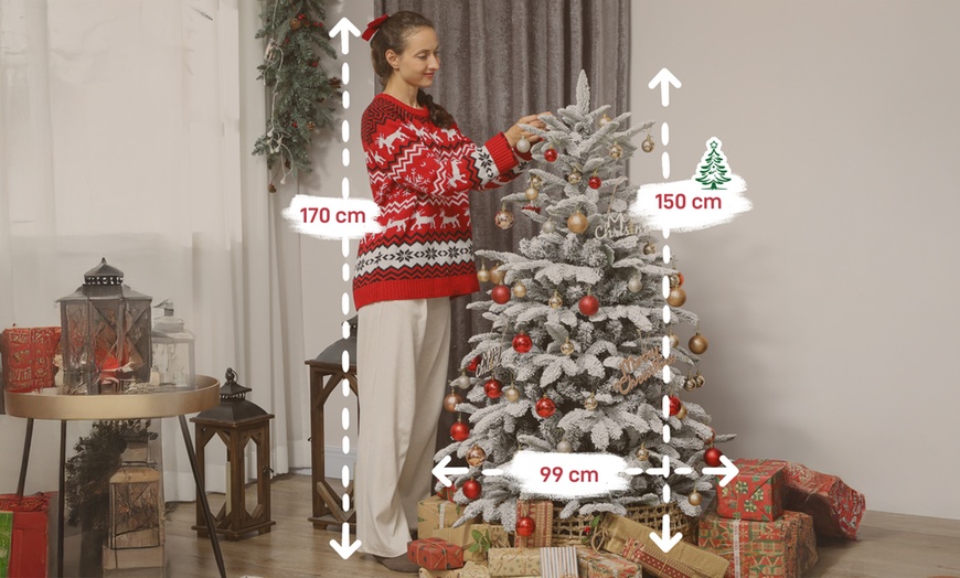 Image 16: HOMCOM Artificial Christmas Tree Collection