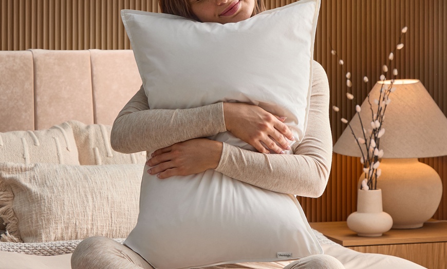 Image 4: Silentnight Duck Feather Pillow Pair
