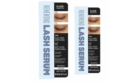 Babe Original Renewing Lash Peptide Serum -2 Month (3ml) or 4 Month (6ml) Supply 3ML Clear