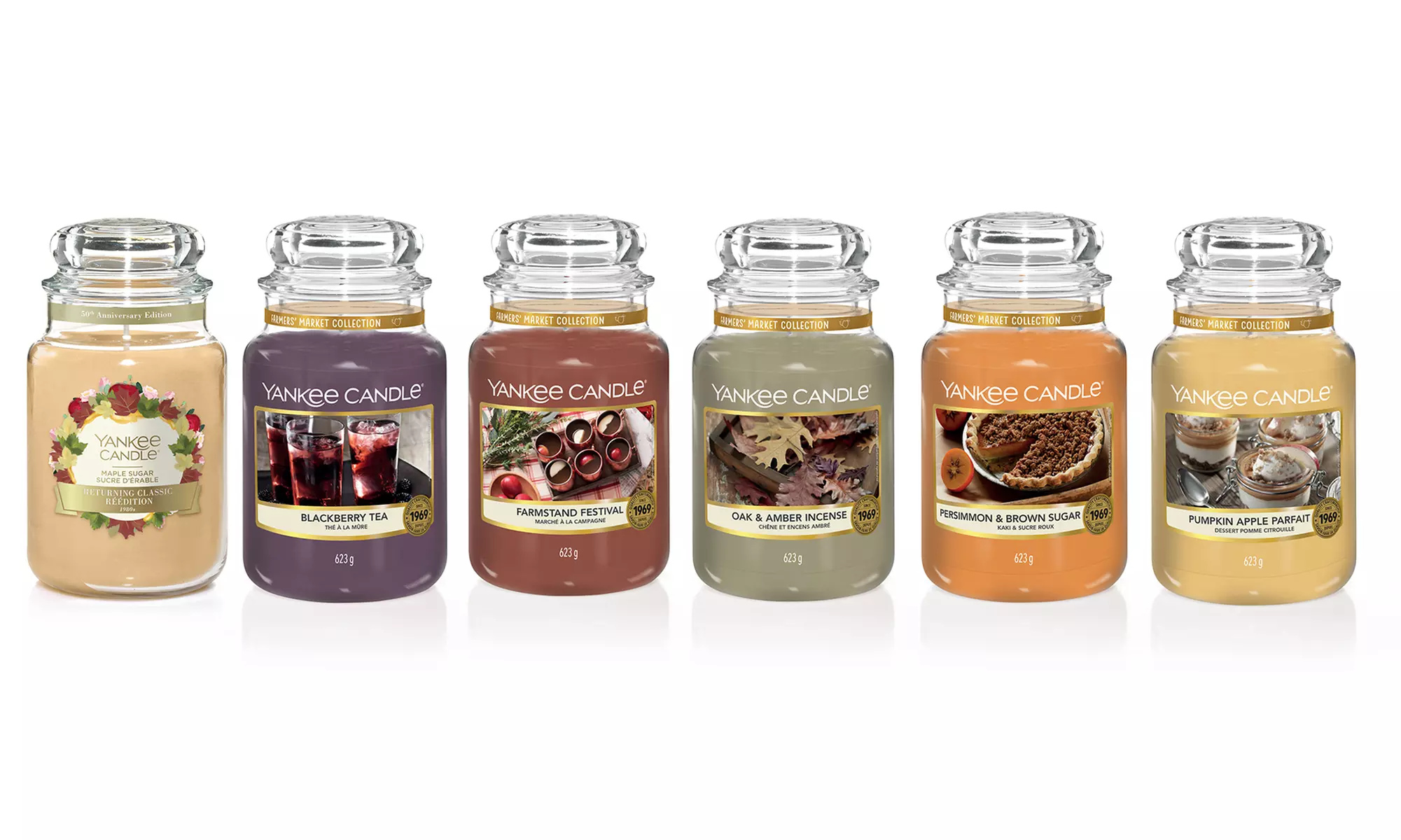 Set de 6 grands bocaux Yankee Candle - Primary Image
