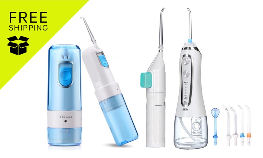 Image 1: TODO Rechargeable Water Dental Flossers