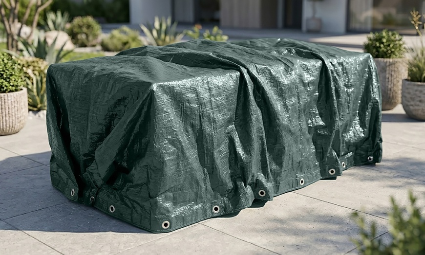 Image 8: Housse de protection pour barbecue, mobilier de jardin ou parasol