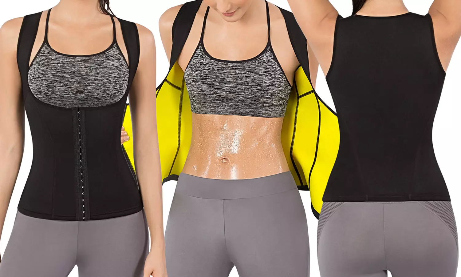 Waist Cincher Cami with Slimming Gel and Garcinia Weight Loss - Second Medium