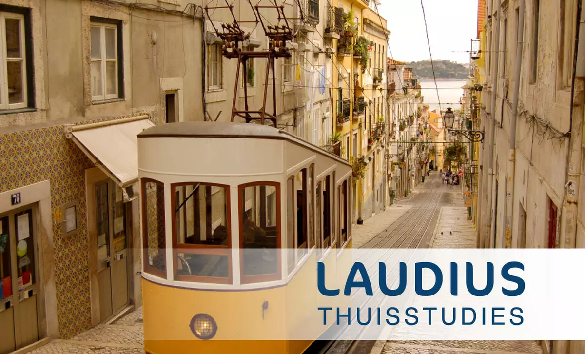 Online cursus Portugees voor beginners, naar keuze met hulp van docent en afsluitend examen via Laudius - Primary Image