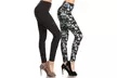 Leggings Depot High-Waist Solid and Floral Leggings (2-, 3- or 4-Pack) - Second Medium