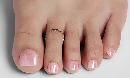 Luxury Spa Pedicure with Hot Towel Wrap and Aromatherapy Soak - Camille at High Maintenance Spa Events