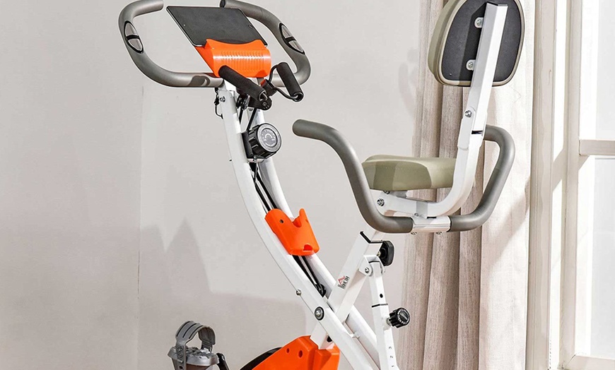 Image 13: HomCom Exercise Bike