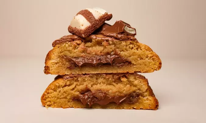 Indulge in 4, 6, or 10 Packs of New York-Style Loaded Cookies