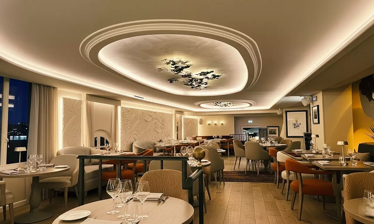 Menu gastronomique en duo avec L'Amandier de Mougins