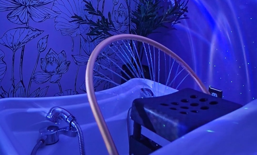 Image 3: Head Spa Scalp Treatment with Head, Neck, & Shoulder Massage w/ Facial