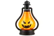 Halloween Lamp Flame LED Lantern Hanging Decor Pumpkin Witch Light Party - Second Medium