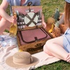 Image 4: Panier de pique-nique de luxe 21 pièces pour 4 personnes