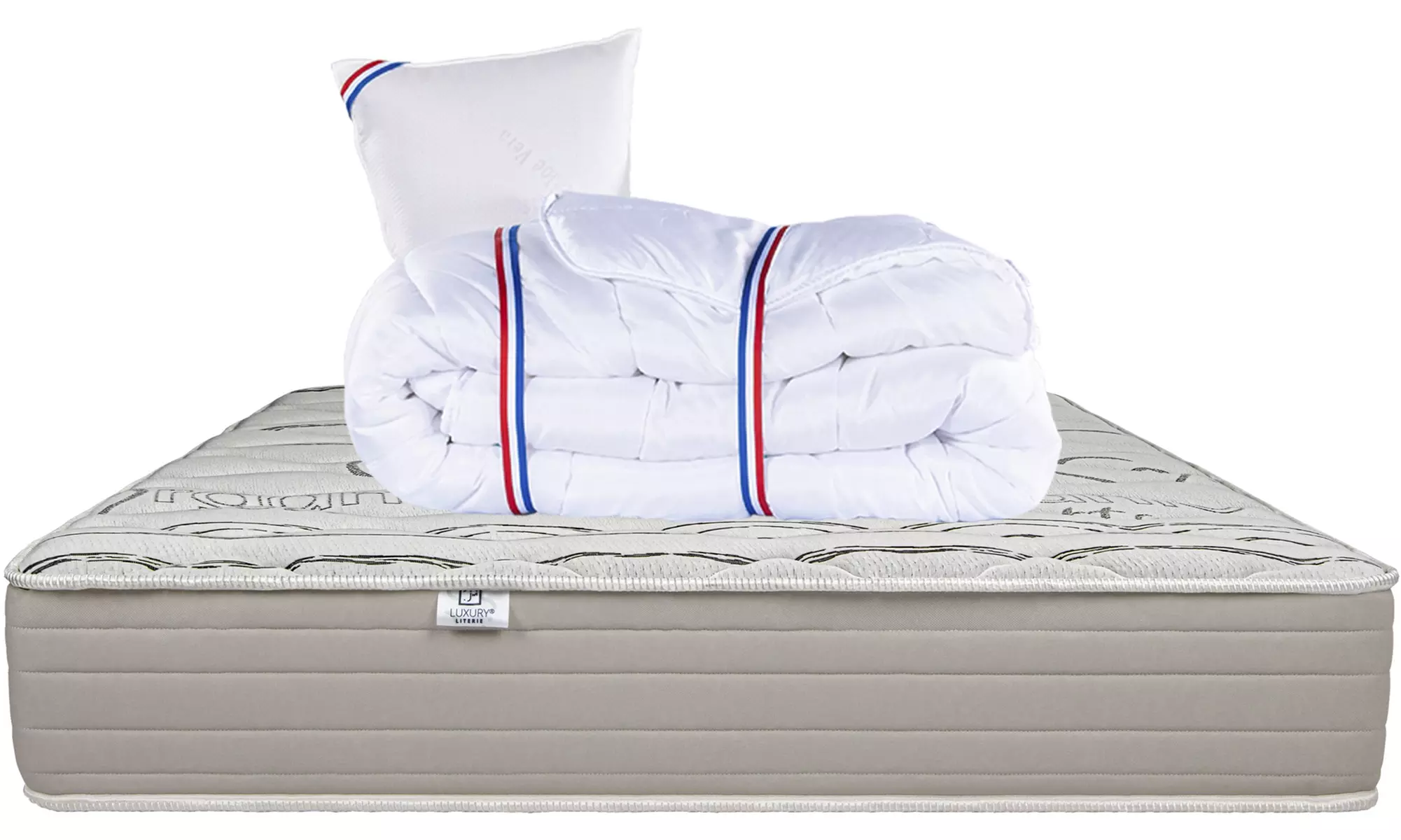Matelas 24 cm ''ORGANIC Cotton'' de Luxury Literie