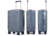 3er-Set oder einzelne Supercase Hartschalenkoffer in Jeansblau - Second Medium