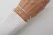Italian 925 Sterling Silver Curb Bracelet In 7 or 8 Inch Made In Italy - Second Medium
